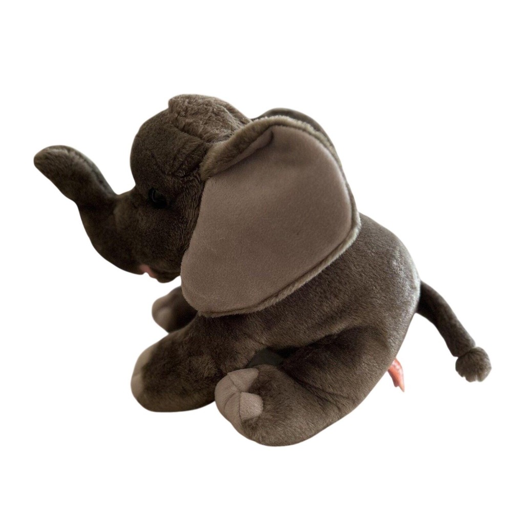 Wild Republic Gray Elephant Soft Plush  Stuffed Animal Toy‎